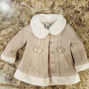 ✨ Rachel Zoe Little Girls’ Sweater Coat – Size 2T ✨